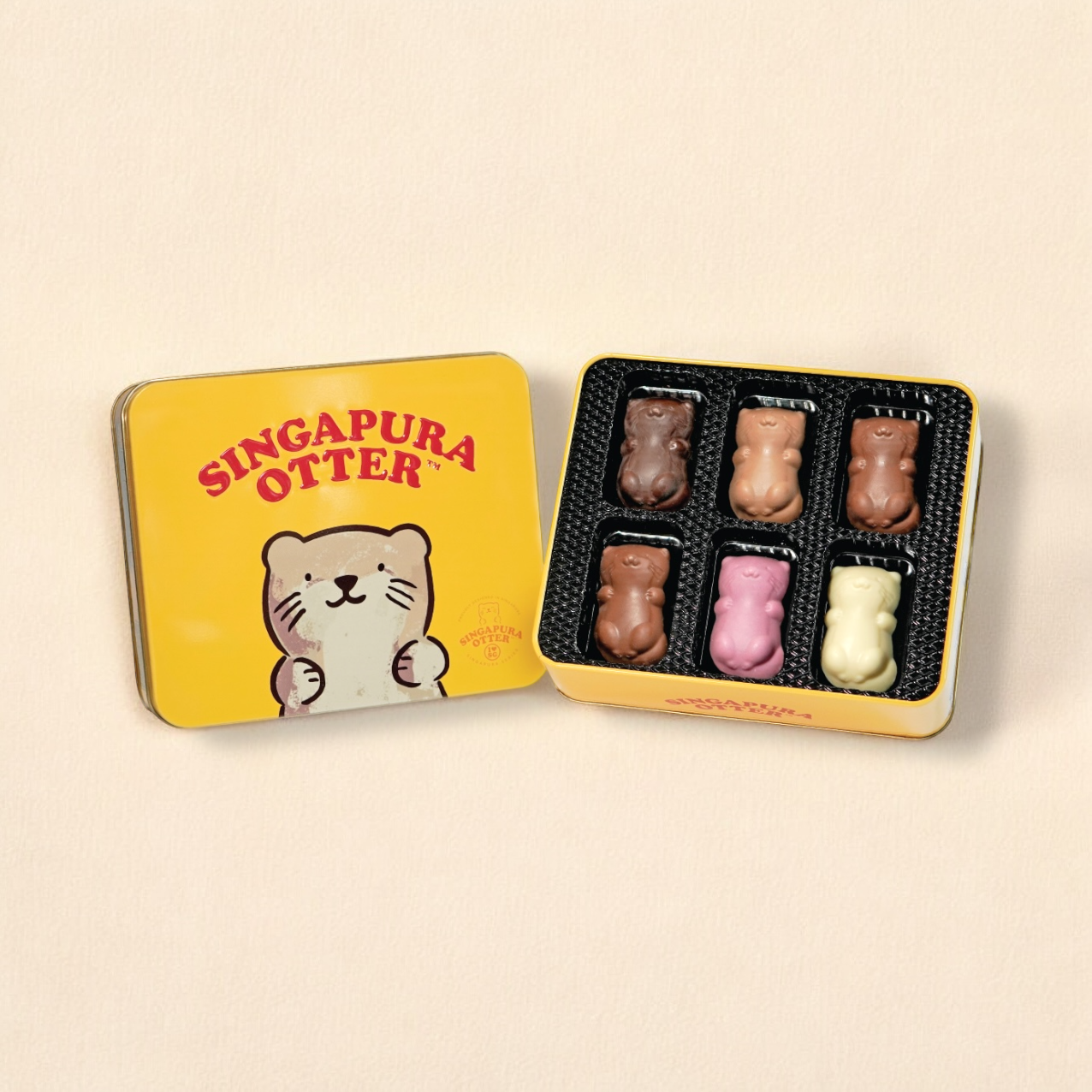 Singapura Otter Assorted Chocolates (6pcs)