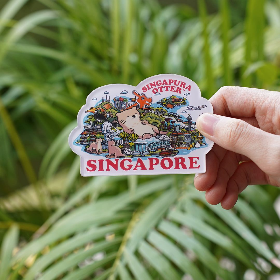 Fridge Magnet (Singapore Island)
