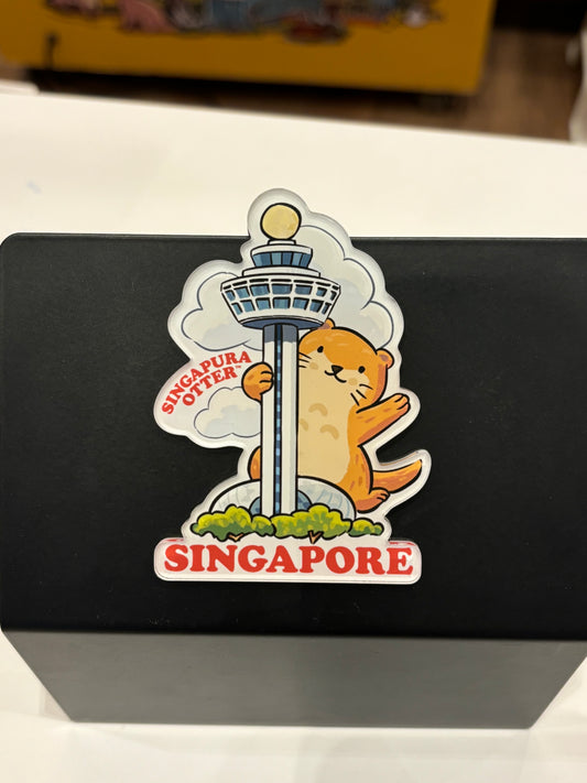 Changi Tower Fridge Magnet