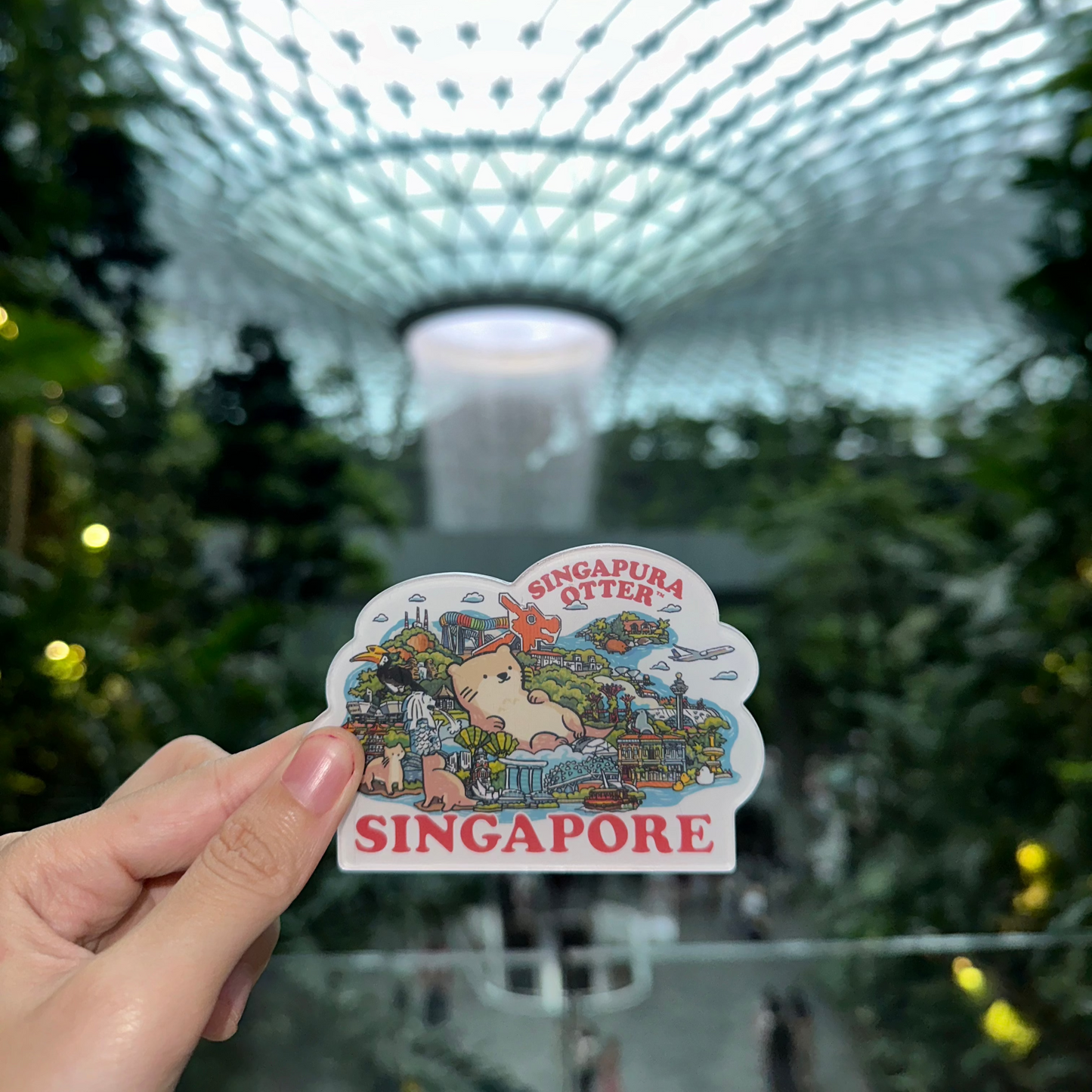 Fridge Magnet (Singapore Island)