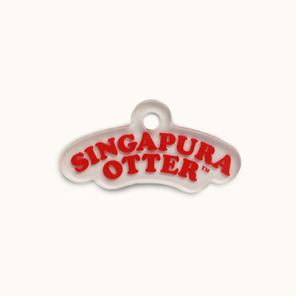 Singapura Otter Customisable Key Chain