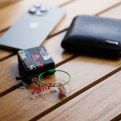 Singapura Otter Customisable Key Chain