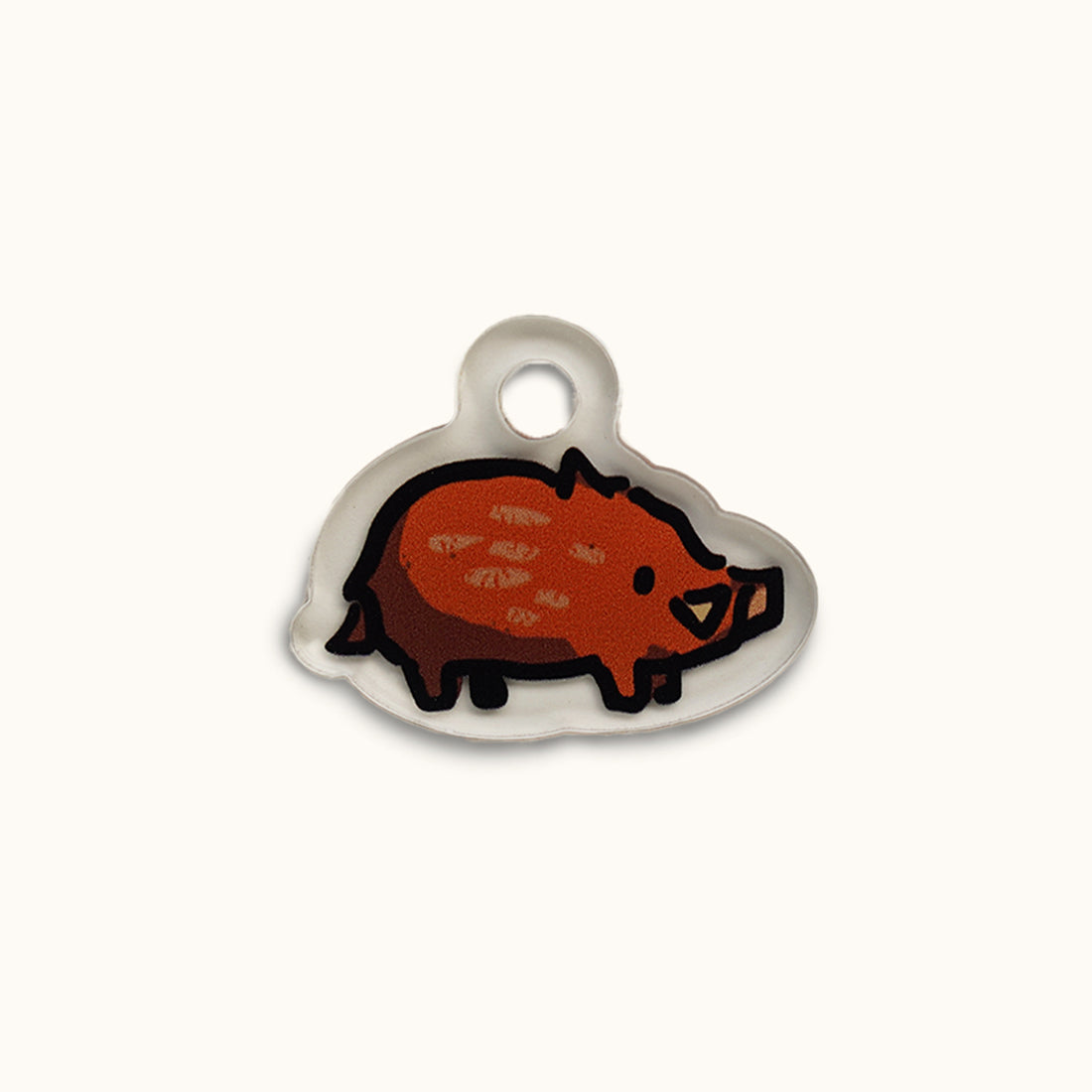 Singapura Otter Customisable Key Chain