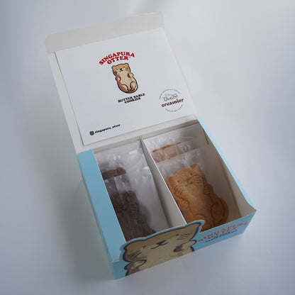 Singapura Otter Butter Sable Cookies