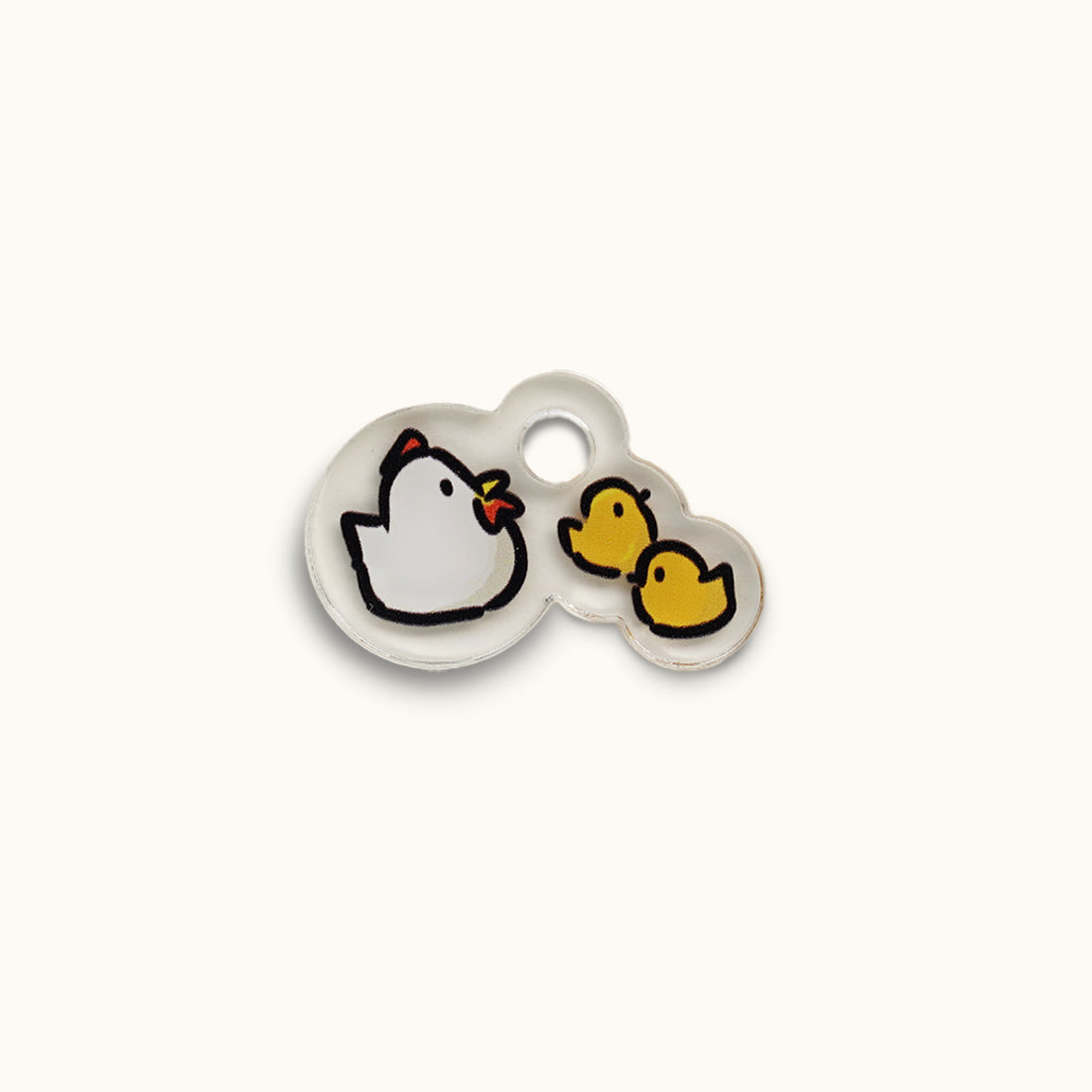 Singapura Otter Customisable Key Chain