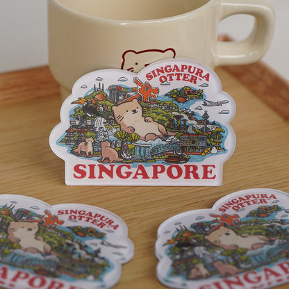 Fridge Magnet (Singapore Island)