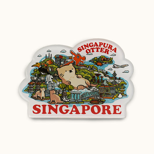 Fridge Magnet (Singapore Island)